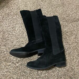 Elegant Black Knee-High Women's Boots